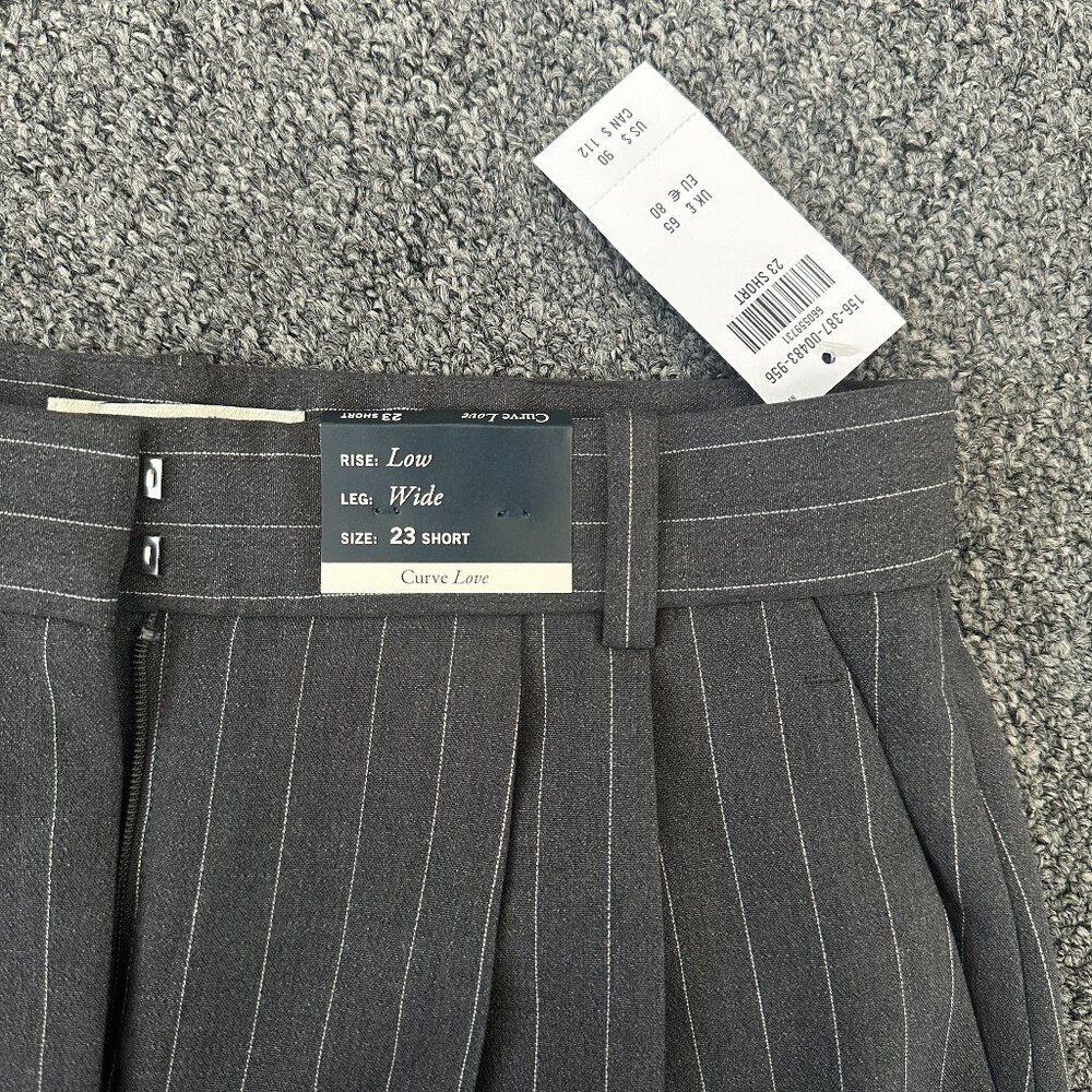 Curve Love A&F Sloane Low Rise Tailored Wide Leg Pant - Picture 7 of 7